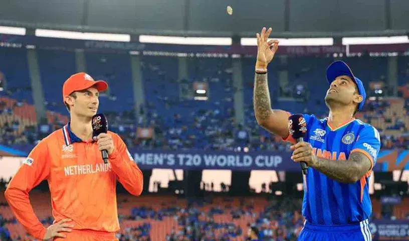 IND vs NED: టాస్ గెలిచిన కెప్టెన్ సూర్యకుమార్ యాదవ్