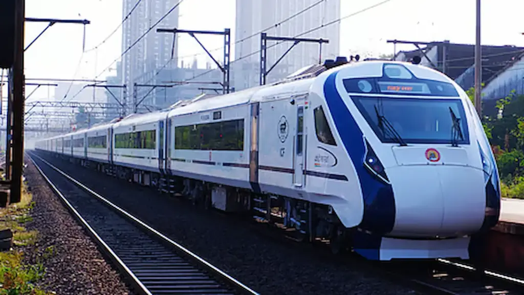 A new train is coming with a speed of 110 kmph.