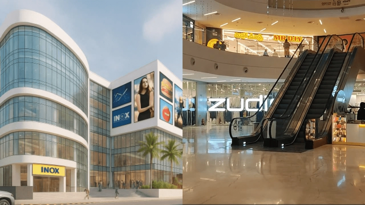 Another new shopping mall in Hyderabad.