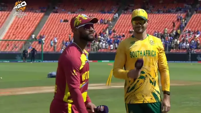 WI vs SA: టాస్ గెలిచిన సౌతాఫ్రికా.. విండీస్ బ్యాటింగ్