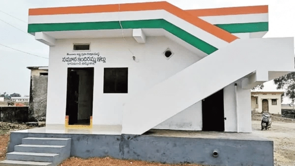 ndiramma's houses for the poor in Velugumatta