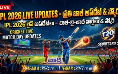 IPL 2026 Live Updates – Ball-by-Ball News &amp; Scores