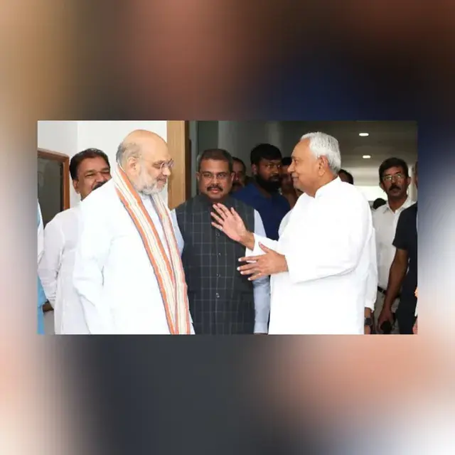 Nitish's rule is a golden chapter..Amit Shah praises