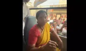 ఖమ్మంలో కవిత అరెస్ట్.. జడ్పీ సెంటర్ వద్ద ఉద్రిక్తత