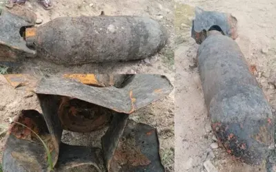 Subarnarekha River- AN-M64 Bomb: సువర్ణరేఖ నదీ తీరంలో భారీ బాంబు లభ్యం