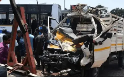 Salem Accident: బస్సు బీభత్సం.. 11 నెలల చిన్నారితో సహా 8 మంది మృతి!