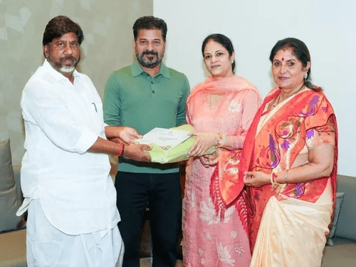 Bhatti Vikramarka son marriage