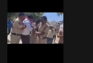 టీపీసీసీ కోఆర్డినేటర్ ధార భాస్కర్ అరెస్ట్ తో ఉద్రిక్తత