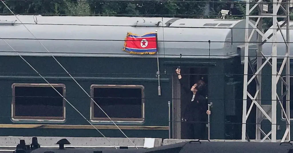 China-North Korea Train Arrives: China-North Korea train arrives in Pyongyang