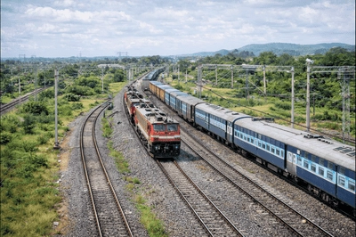 Four-line track on Renigunta-Guntakal railway line