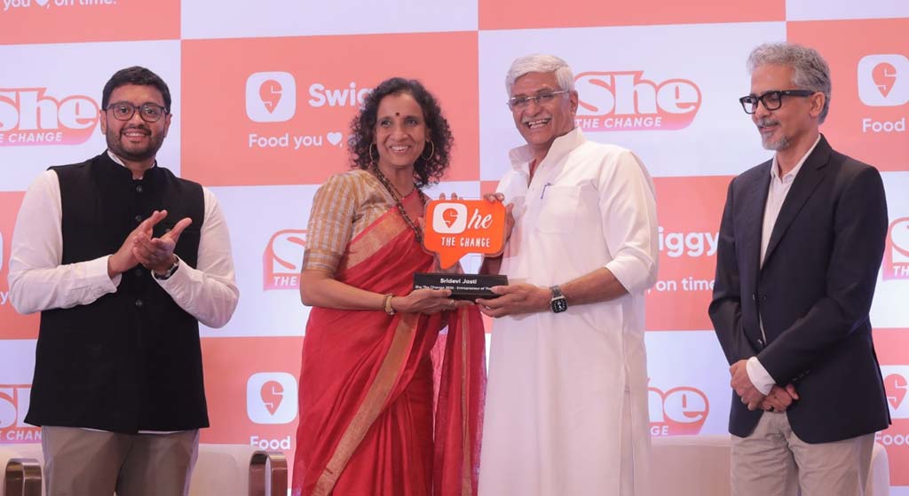‘She The Change’ 2026: హైదరాబాద్ శ్రీదేవి జాస్తికి స్విగ్గీ గౌరవం