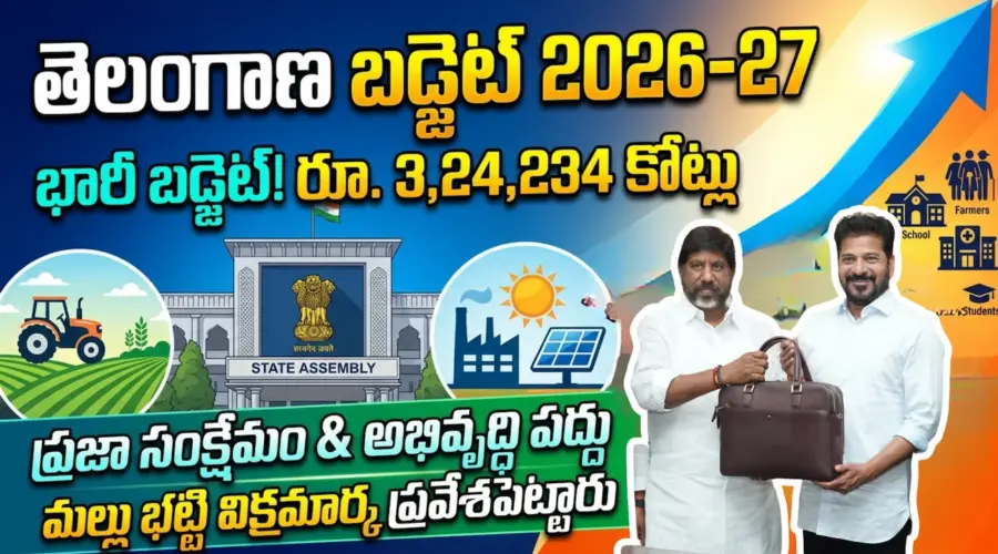 ప్రభుత్వం ఆదాయం మరియు ఖర్చుల పూర్తి వివరాలు