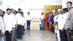 ఘనంగా దుద్దిళ్ల శ్రీపాదరావు జయంతి వేడుకలు.