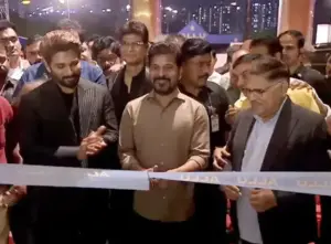 కోకాపేటలో అల్లు సినిమాస్ ని ప్రారంభించిన సీఎం