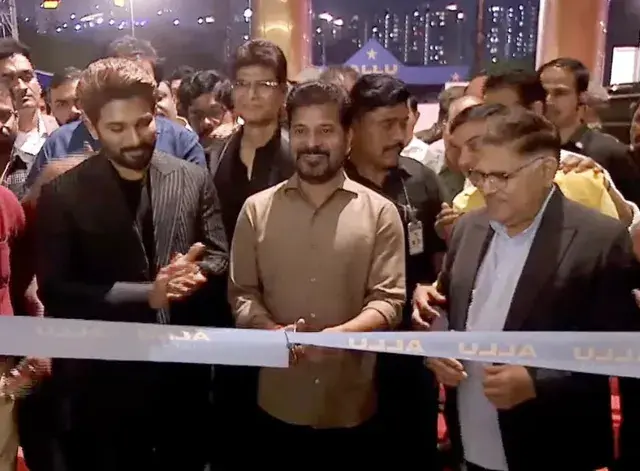 కోకాపేటలో అల్లు సినిమాస్ ని ప్రారంభించిన సీఎం