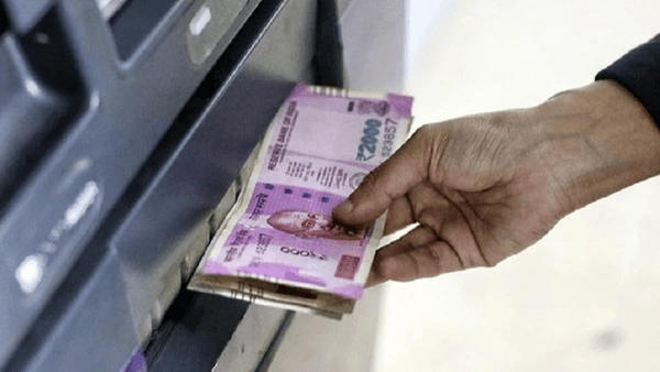 Withdraw cash from ATM without card