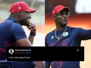 వైరల్ అవుతున్న వెస్టిండీస్ హెడ్ కోచ్ డారెన్ సామీ పోస్ట్