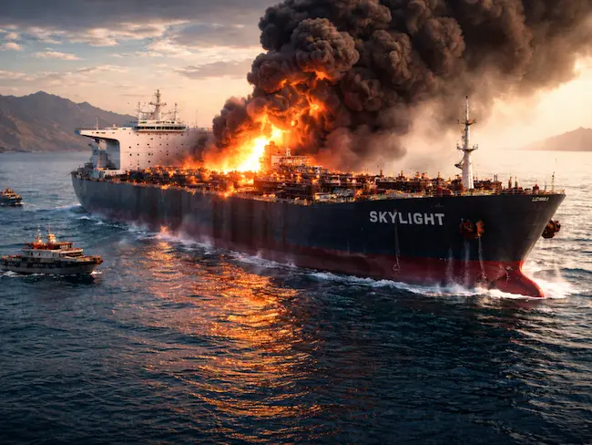 Iran Attack: ఆయిల్ ట్యాంకర్‌పై ఇరాన్ దాడి! నలుగురు భారతీయులకు గాయాలు