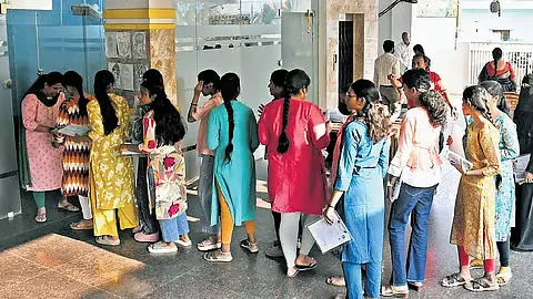 Telangana: 96.54 percent attendance in Inter exams