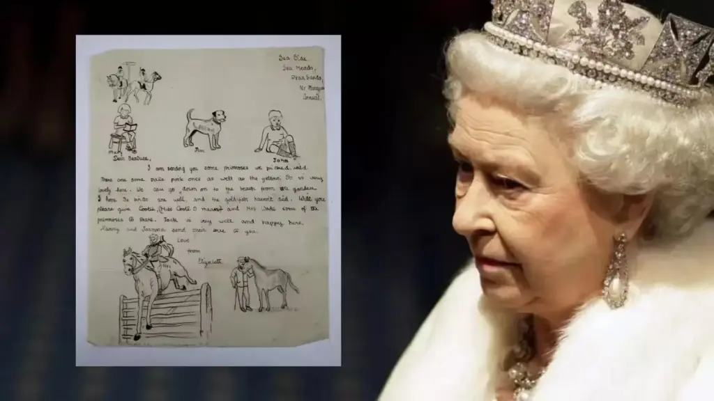 Elizabeth II: Queen Elizabeth's childhood letter sold for Rs. 30 lakhs!