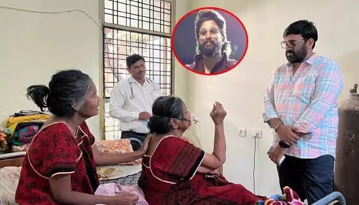 Allu Arjun: Bunny, who seems like a real hero.. is a reassurance to actress Pavala Shyamala!