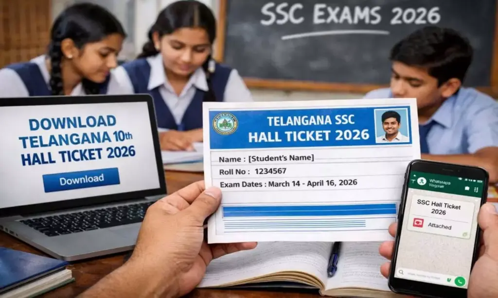 TS SSC Hall Tickets 2026: తెలంగాణ టెన్త్ హాల్ టికెట్లు విడుదల