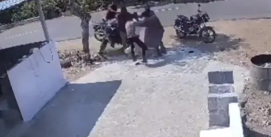 Jagtial crime: Sarpanch attacks man for obstructing car