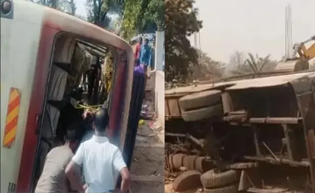 Chhattisgarh Bus Accident: Six killed as bus overturns