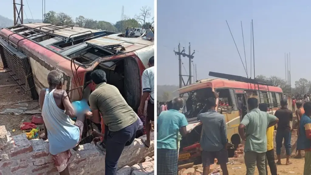Chhattisgarh Bus Accident: బస్సు బోల్తా పడి ఆరుగురు దుర్మరణం