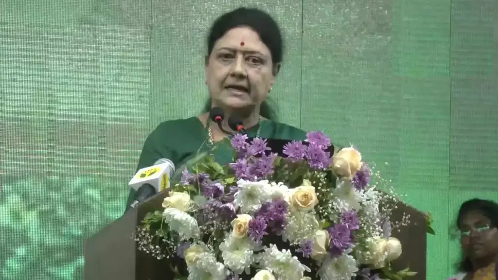 VK Sasikala: VK Sasikala launches new party in Tamil Nadu