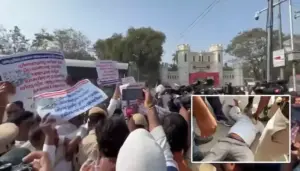 అసెంబ్లీ ముట్టడికి మాజీ సర్పంచుల యత్నం.. పెండింగ్ బిల్లుల కోసం పోరు!