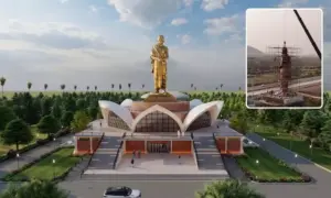 అమరావతిలో 58 అడుగుల పొట్టి శ్రీరాములు విగ్రహం.. నేడే ఆవిష్కరణ!