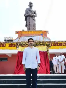 అమరావతిలో పొట్టి శ్రీరాములు విగ్రహం.. మాట నిలబెట్టుకున్న లోకేశ్!