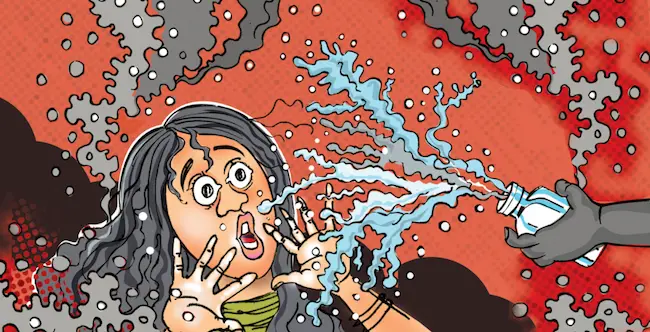 Acid Attack in Maharashtra