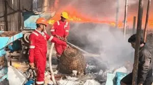 బొమ్మూరు ట్రాన్స్‌కో స్టోర్స్‌లో మంటలు