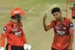 SRH కెప్టెన్‌కు అవమానం: ఔట్ చేసి వెళ్ళిపోమంటూ సైగ చేసిన బౌలర్