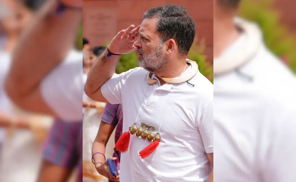 Rahul gandhi : రాహుల్ మెడలో నాగా మాల, దాని ప్రత్యేకత ఏంటి?