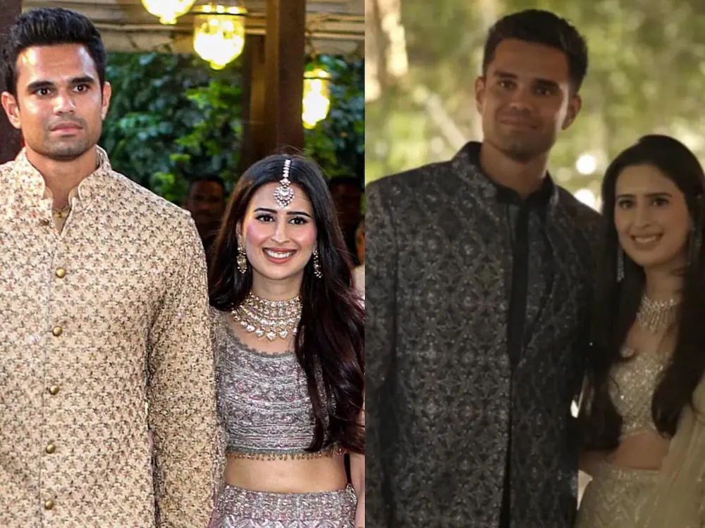 ఒక్కటైన అర్జున్ టెండూల్కర్ – సానియా చందోక్