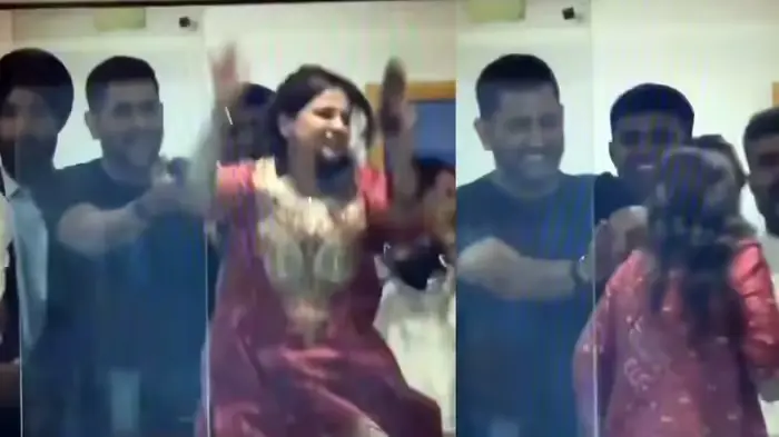MS Dhoni Viral Video: Dhoni's funny moment is going viral