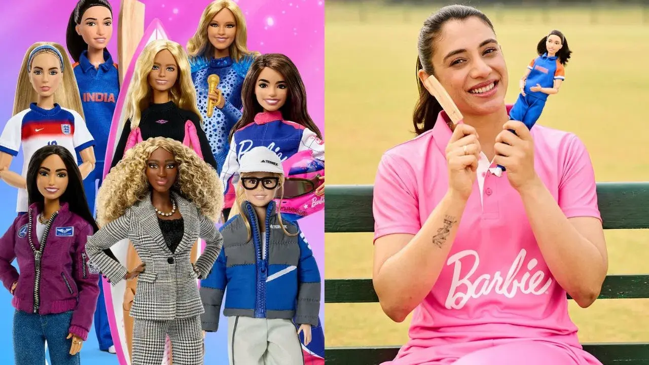 బార్బీ ‘డ్రీమ్ టీమ్’లో స్మృతి మంధానా.. తొలి క్రికెటర్‌గా రికార్డు