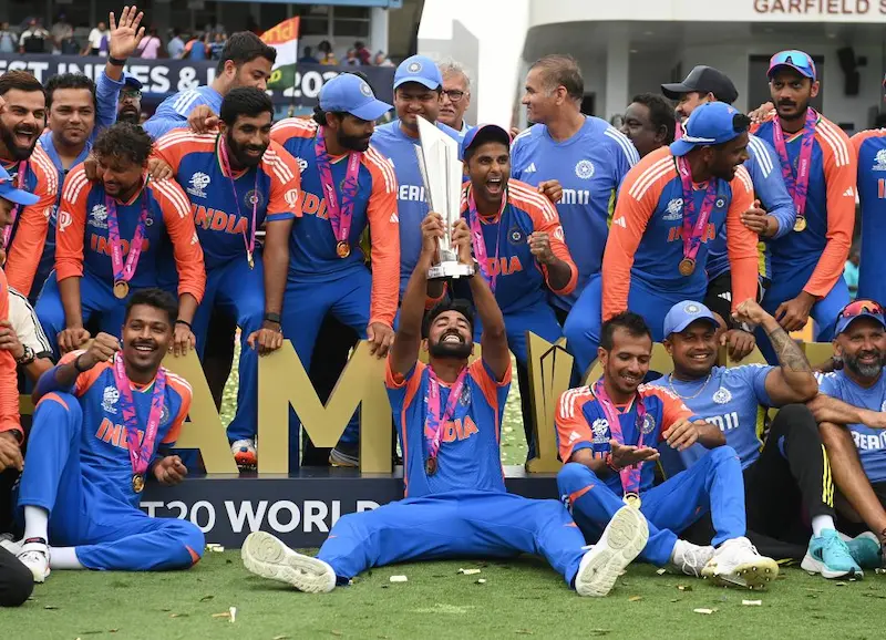 Men's T20 World Cup: India as the world champion.. What a sight to behold..