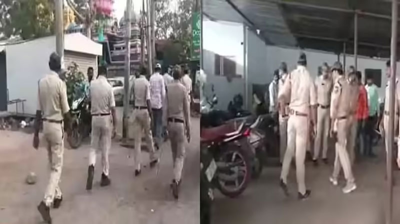 Firing : ఏపీ పోలీసులపై తెలంగాణ వ్యక్తి కాల్పులకు యత్నం