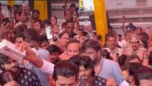 హైదరాబాద్ టీటీడీ ఆలయంలో విజయ్-రష్మిక