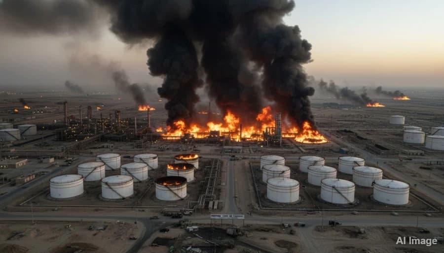 Iran vs Israel War: ఇరాన్‌ ఆయిల్‌ నిల్వలపై ఇజ్రాయెల్‌ దాడులు..